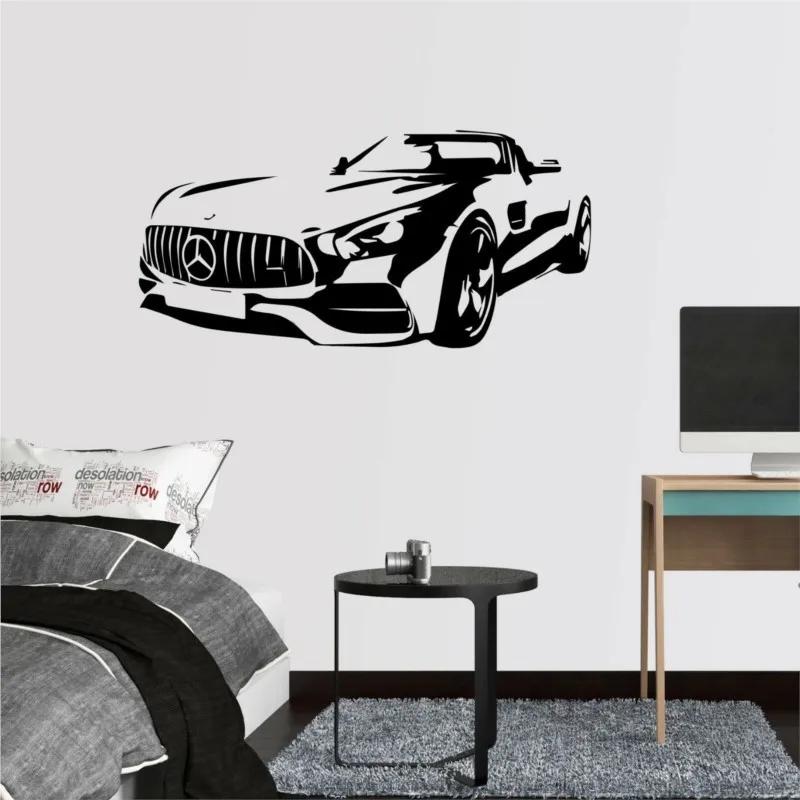 Car wall stickers, fashion wall decoration in car shops, home living room bedroom decoration, vinyl removable wall s